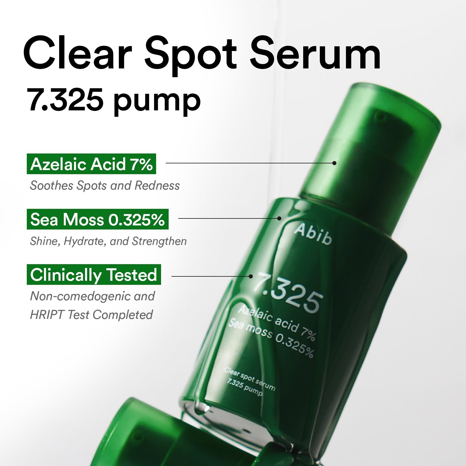 ABIB Clear Spot Serum 7.325 Pump – 30ml creative image