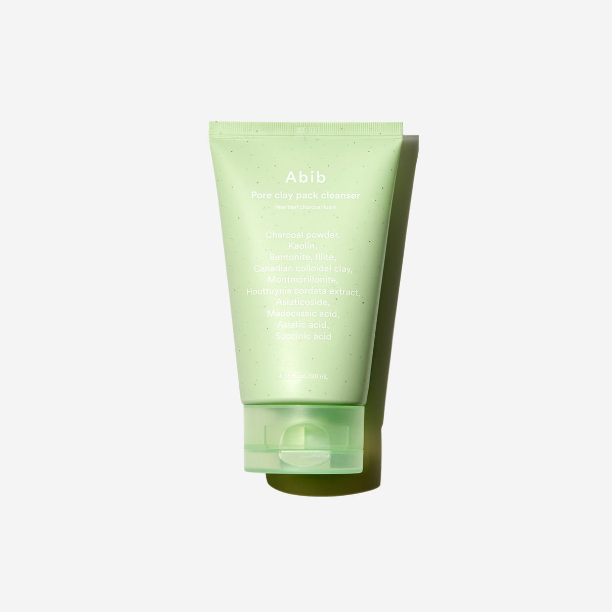ABIB Pore Clay Pack Cleanser Heartleaf Charcoal Foam – 120ml product image