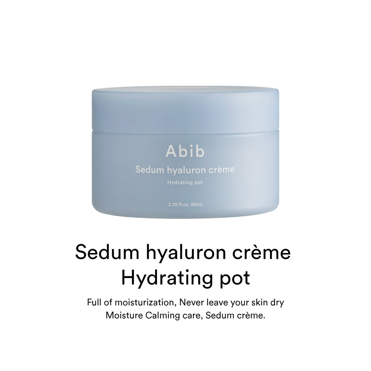 ABIB Sedum Hyaluron Cream creative