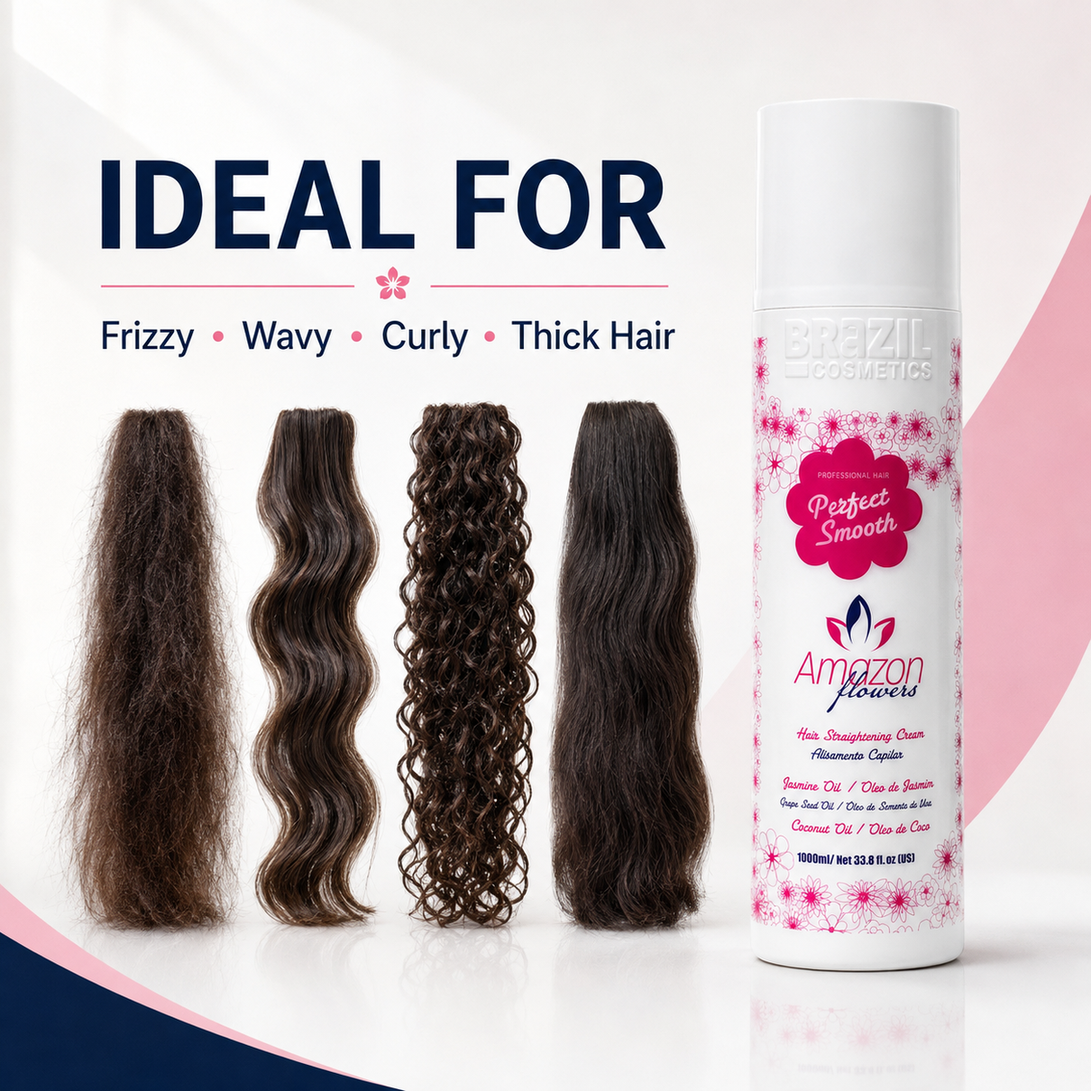 Amazon Flowers Perfect Smooth suitable hair types