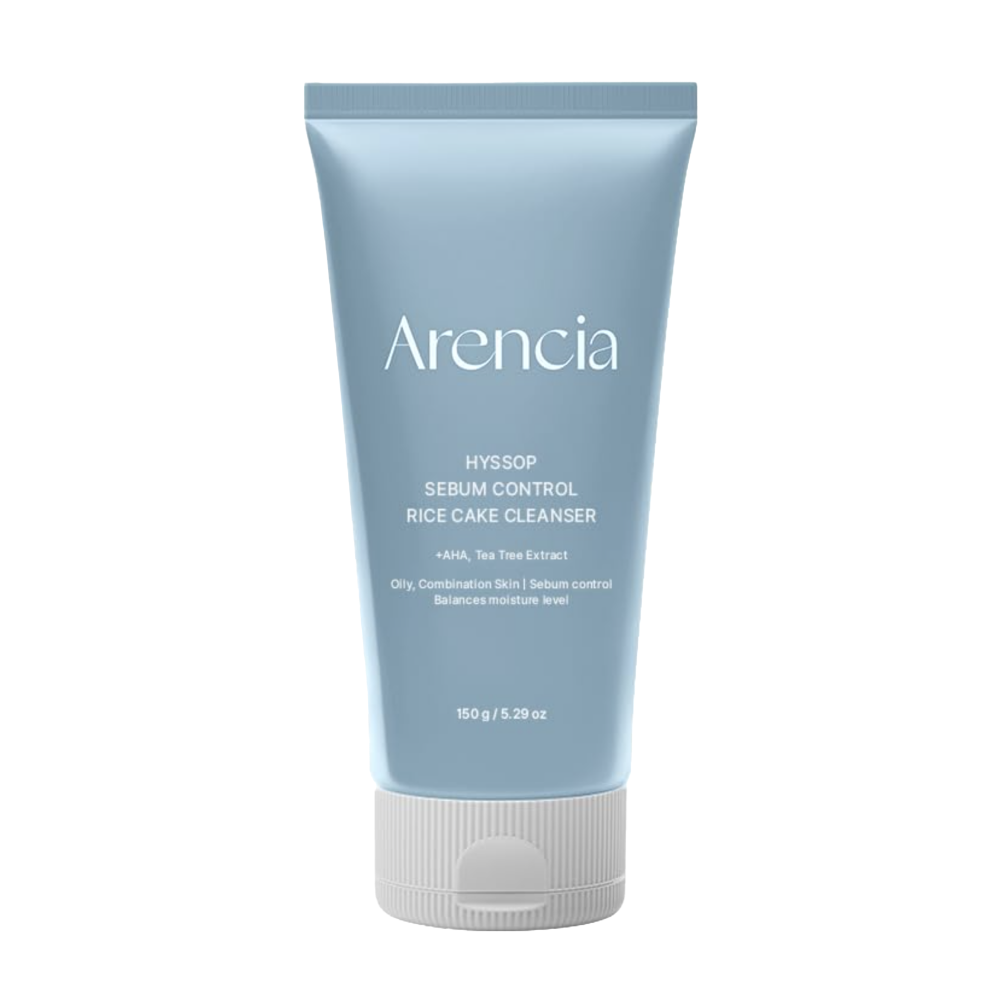 ARENCIA Hyssop Sebum Control Rice Cake Cleanser – 150g