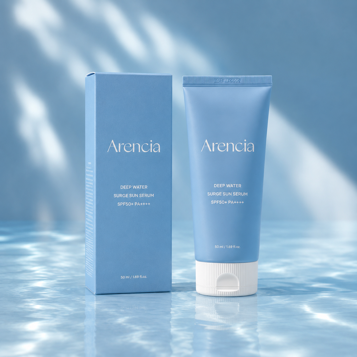 ARENCIA Deep Water Surge Sun Serum SPF50+ PA++++ – 50ml creative