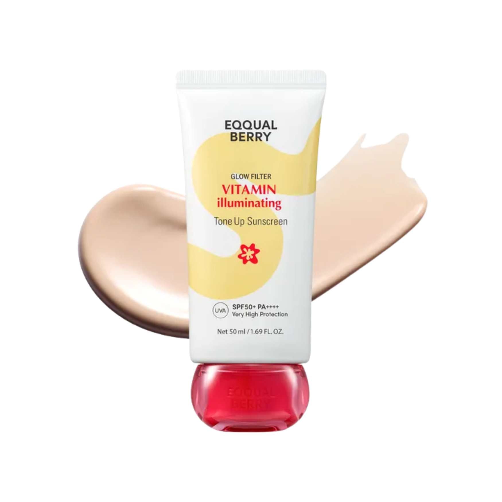 EQQUALBERRY Vitamin Illuminating Tone Up Sunscreen SPF50+ PA++++ 50ml