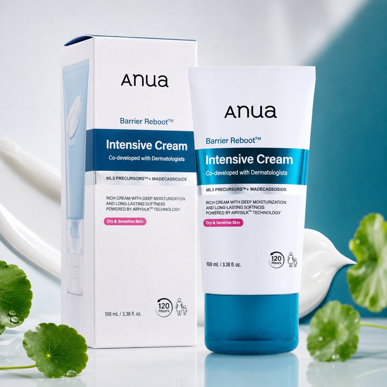 ANUA Barrier Reboot Intensive Cream texture and benefits