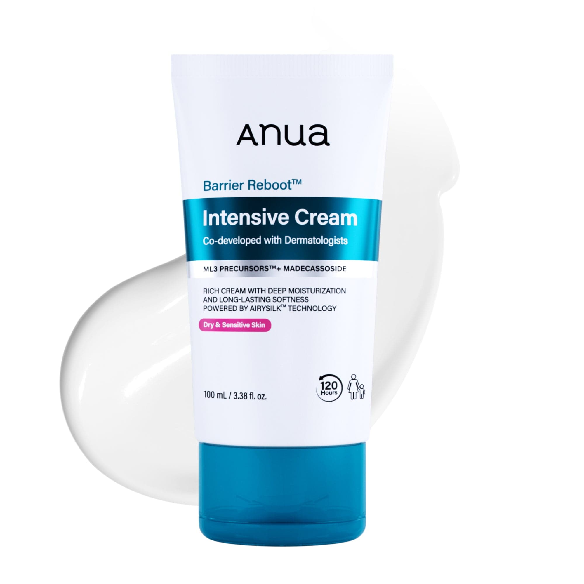 ANUA Barrier Reboot Intensive Cream 100ml product and box