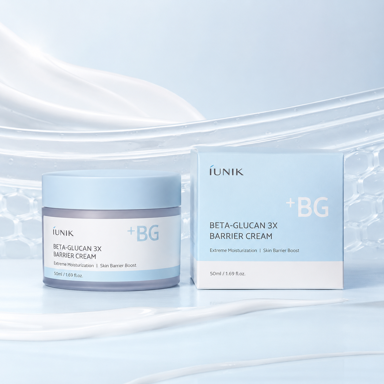 IUNIK Beta-Glucan 3X Barrier Cream – 50ml creative