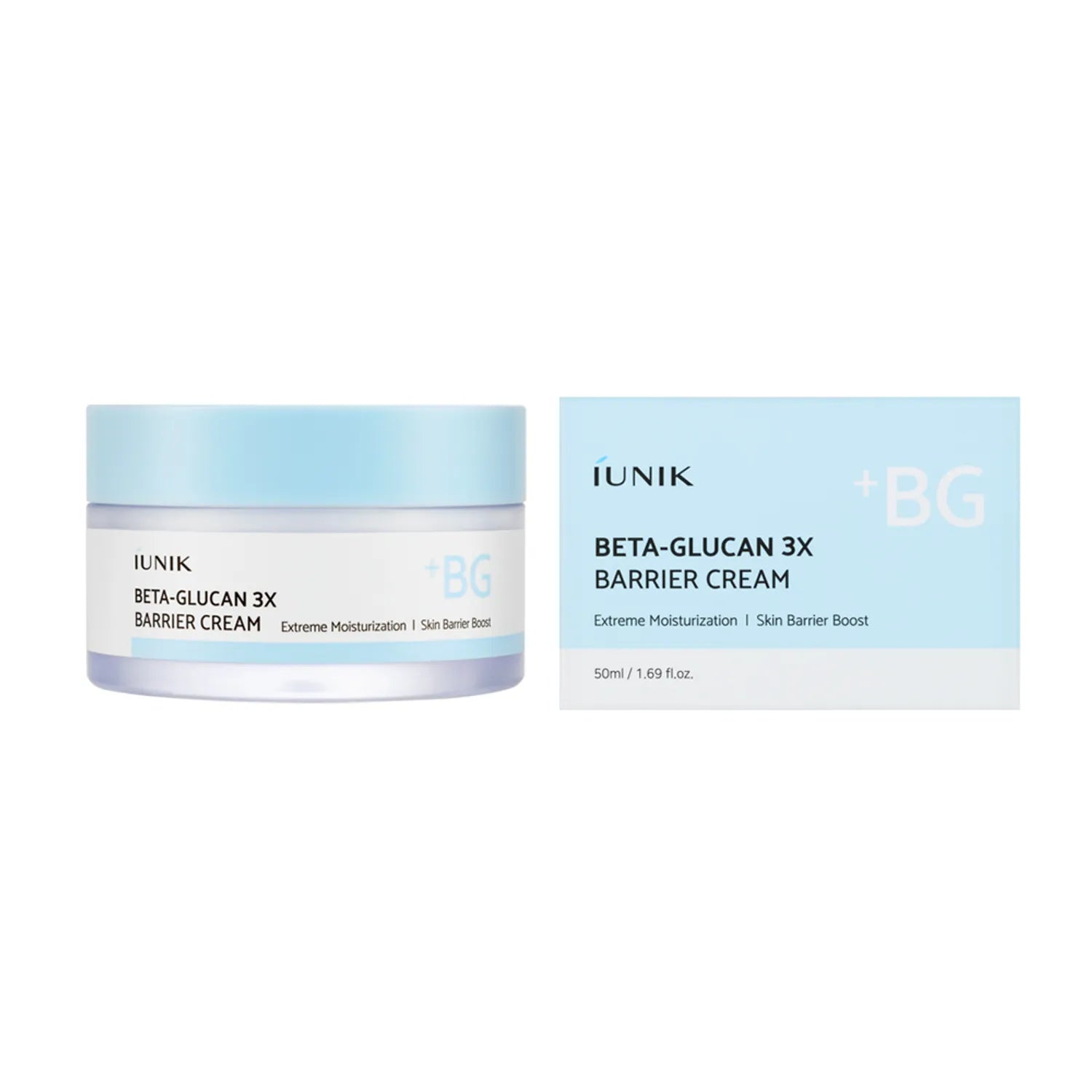 IUNIK Beta-Glucan 3X Barrier Cream – 50ml