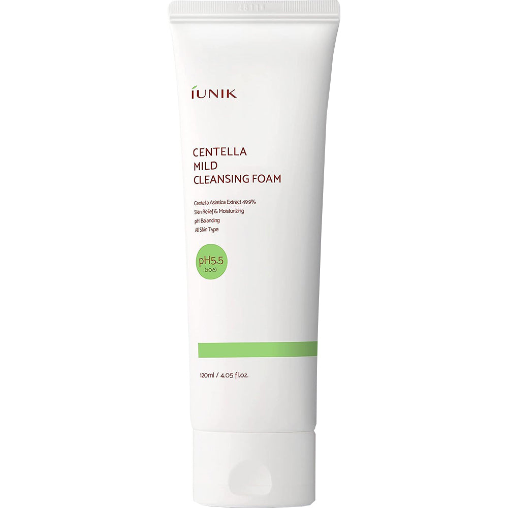 IUNIK Centella Mild Cleansing Foam – 120ml