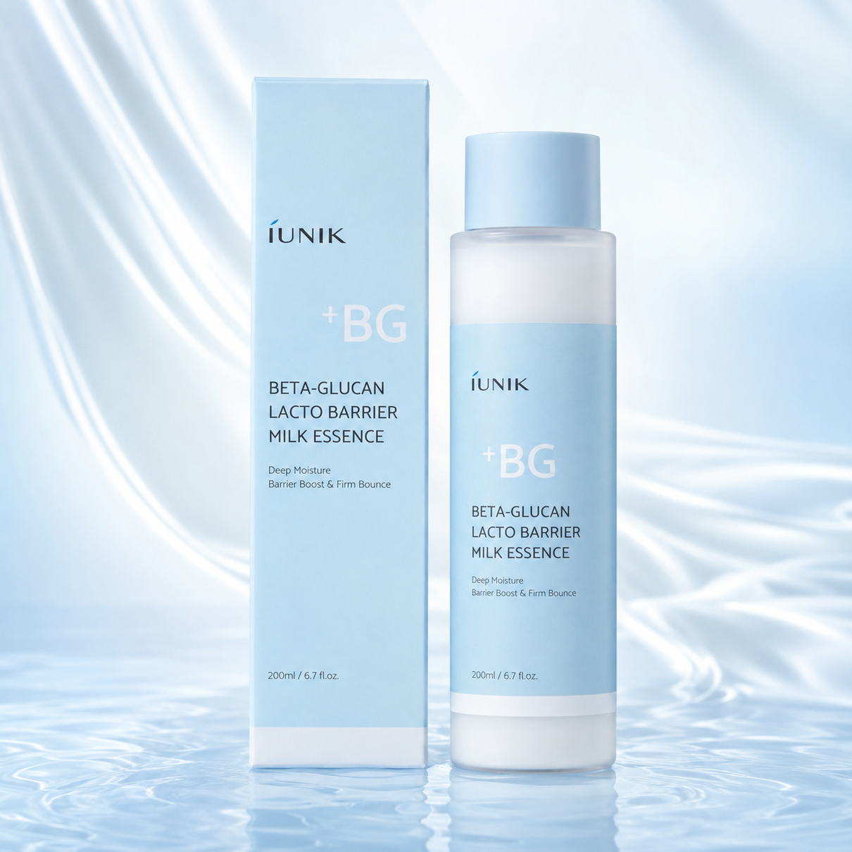 IUNIK Beta-Glucan Lacto Barrier Milk Essence – 200ml creative