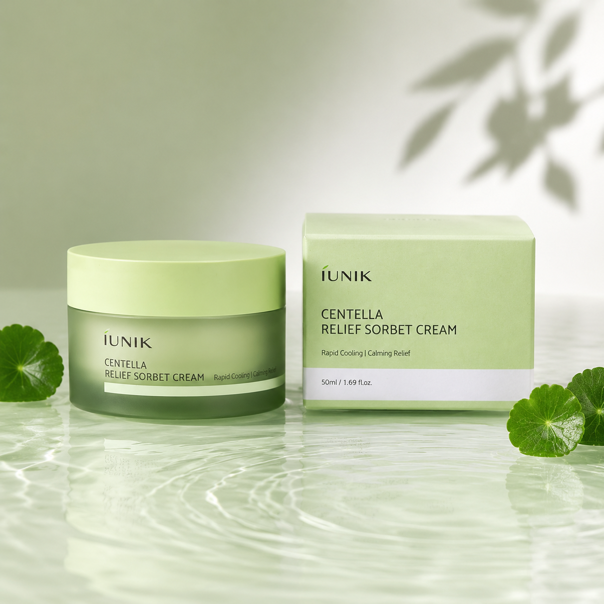 IUNIK Centella Relief Sorbet Cream – 50ml creative