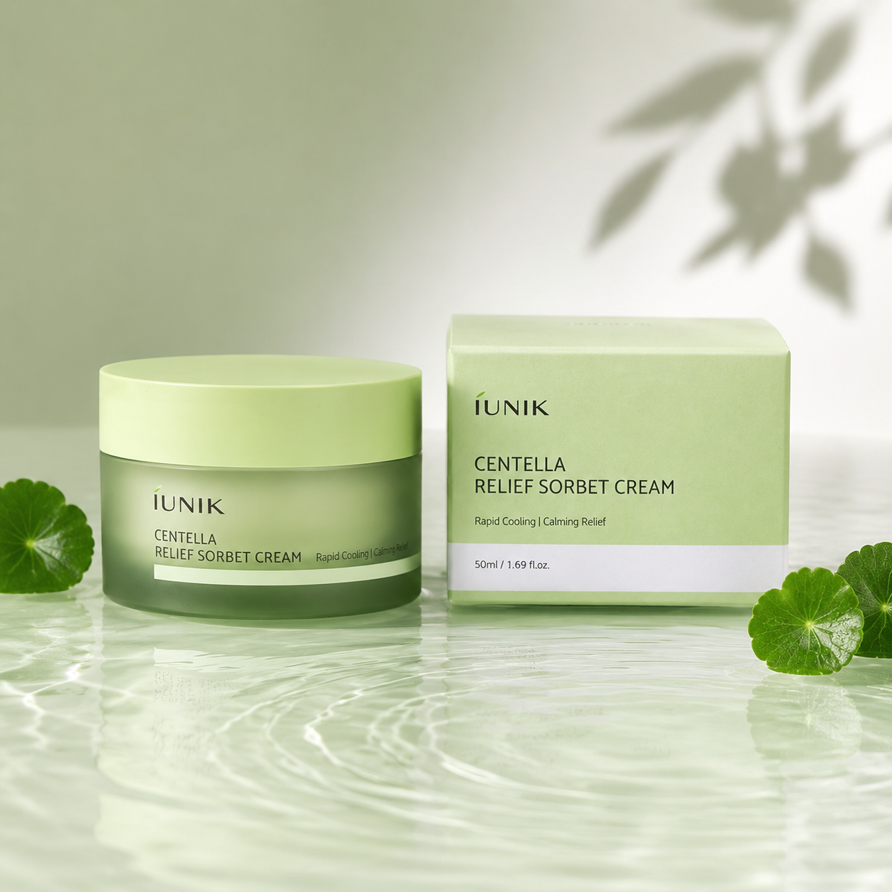 IUNIK Centella Relief Sorbet Cream – 50ml creative